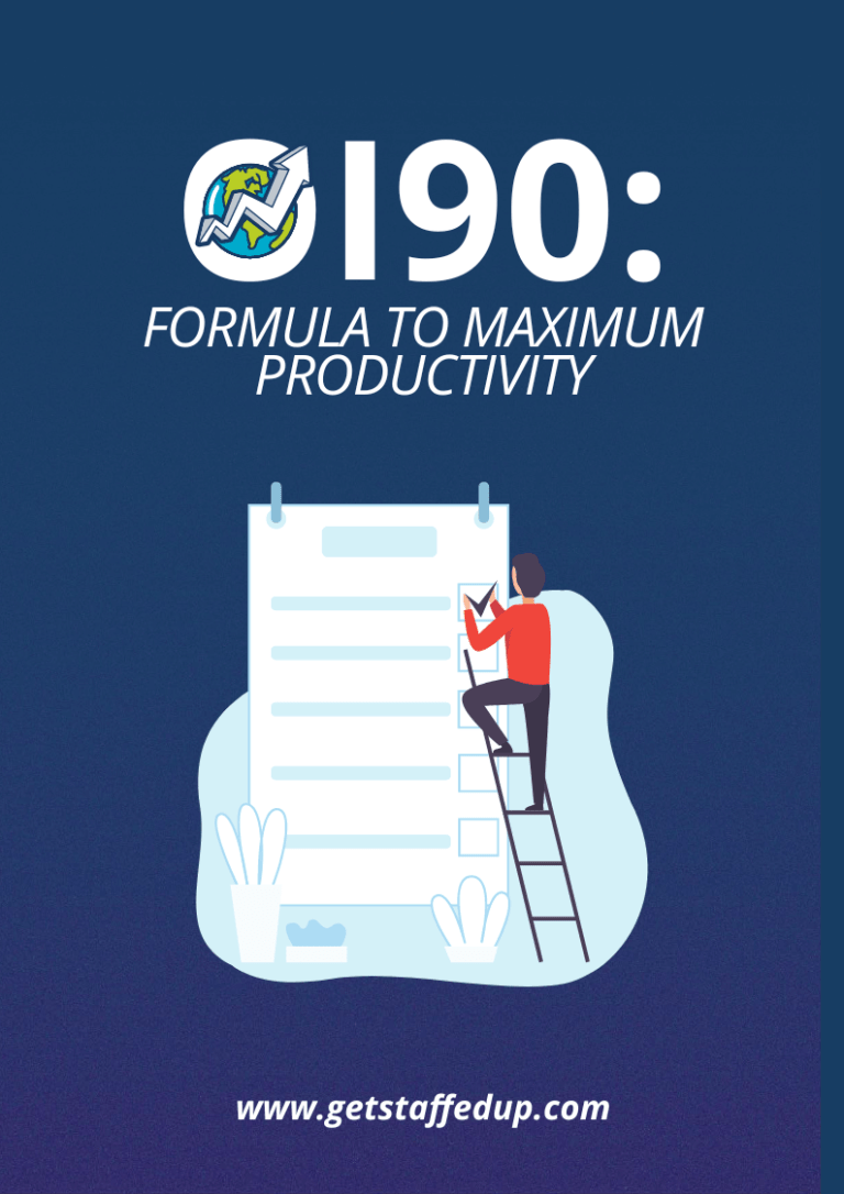 0190 Formula to Maximum Productivity