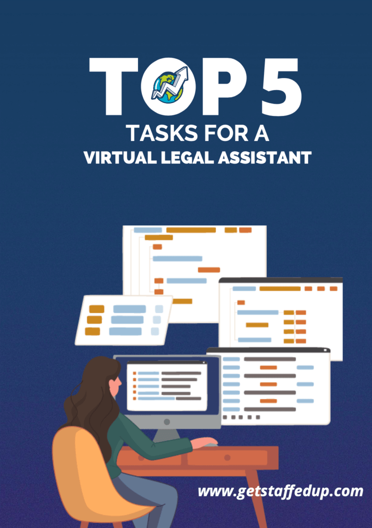 TOP 5 TASKS FOR A VIRTUAL LEGAL ASSISTANT
