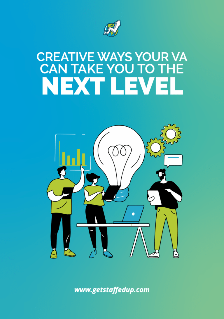 Creative ways your VA can take you to the next level - resource cover