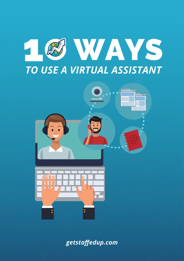 10 Ways To Use A Virtual Assistant - resource cover illustration