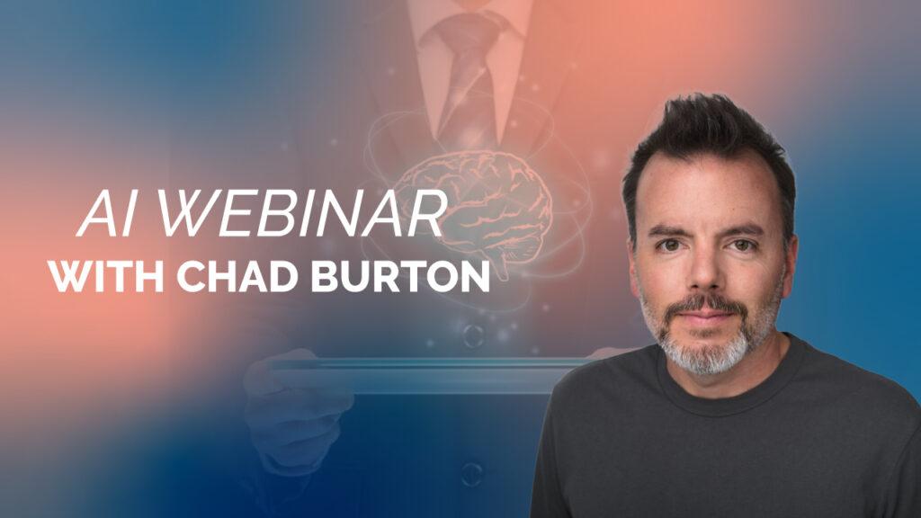 Get Staffed Up banner announcing their monthly webinar with special guest, Chad Burton.