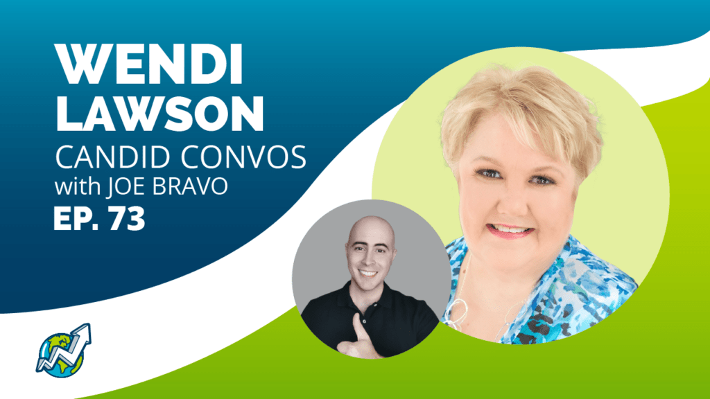 Candid Convo with Wendi Lawson, hosted by Joe Bravo.
