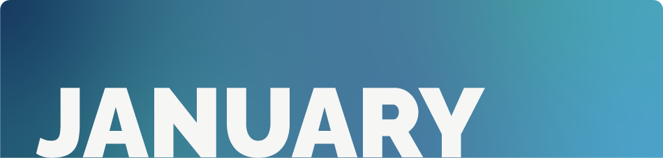 "January" text on a blue gradient background thumbnail